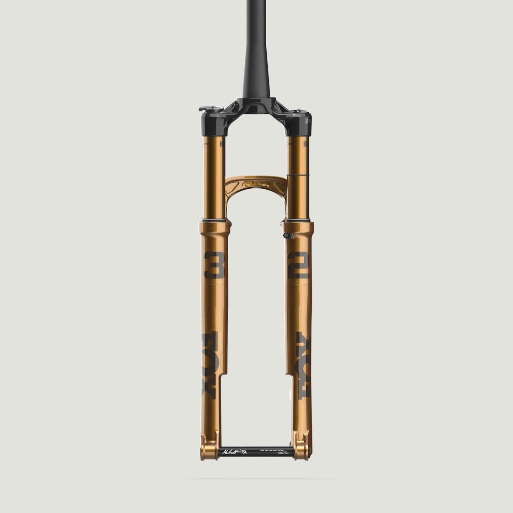 2025 Fox 32 Factory Step Cast Fork - Podium Gold - 29" - 100mm - GRIP SL - The Lost Co. - Fox Racing Shox - 910-21-255 - 821973485386 - -