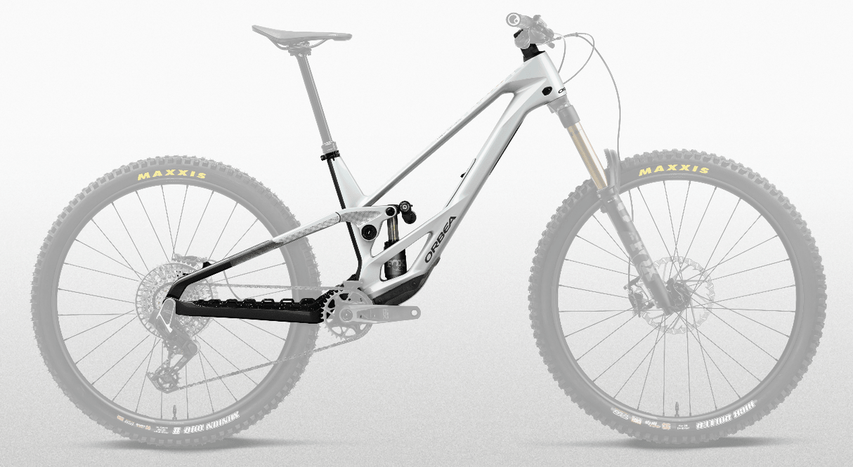 2027 Orbea Rallon Enduro Frame - 450mm Chainstay - The Lost Co. - Orbea - U91203M6 - 8434446333125 - White Chich - Diamond Black (Gloss) - S
