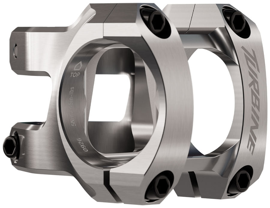 RaceFace Turbine Stem - 32mm 35mm Clamp +/-0 1 1/8" Silver