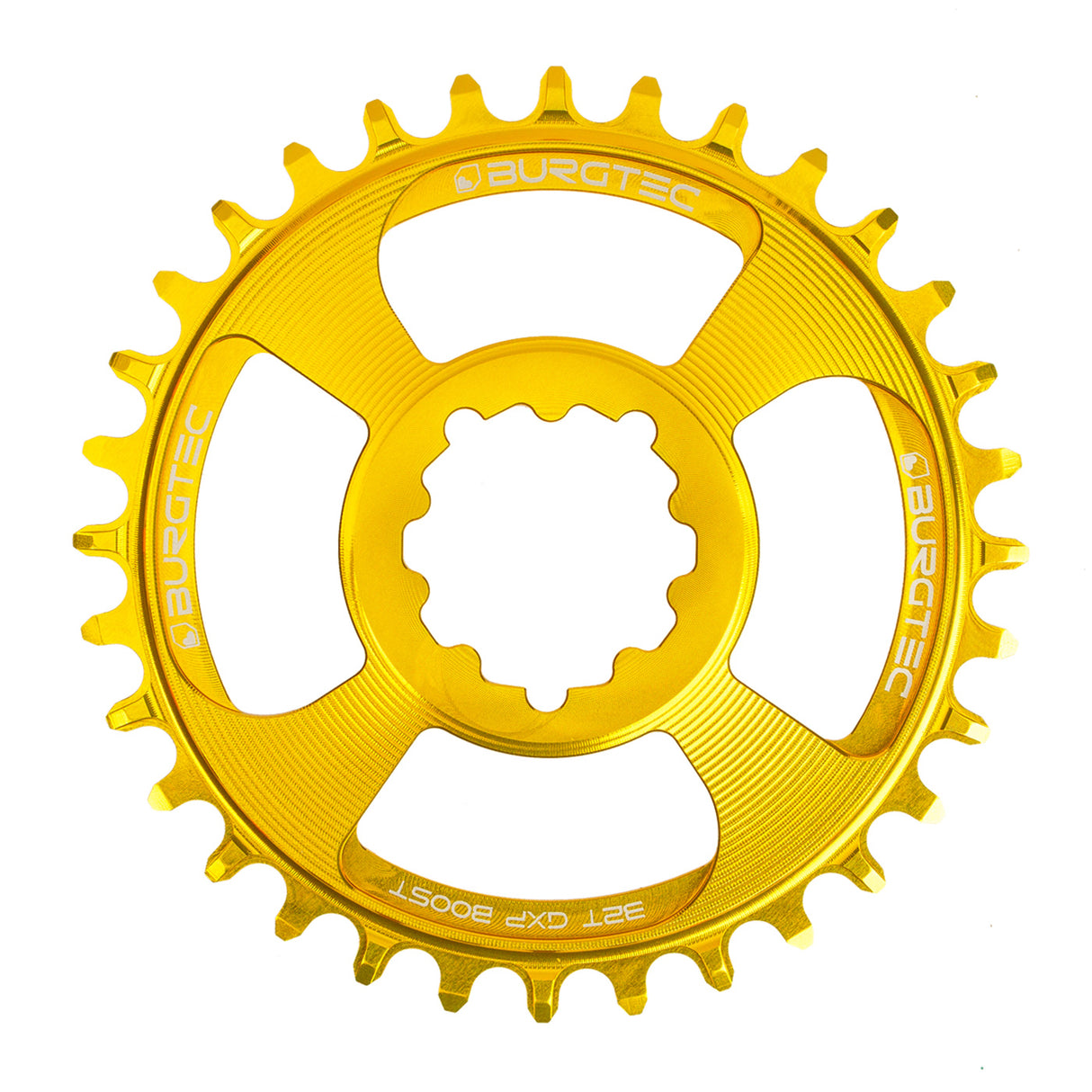 Burgtec GXP Boost 3mm Thick Thin Chainring 30T Bullion