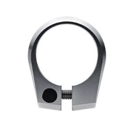 Title Bolt-On Seatpost Clamp 30.0mm Chrome