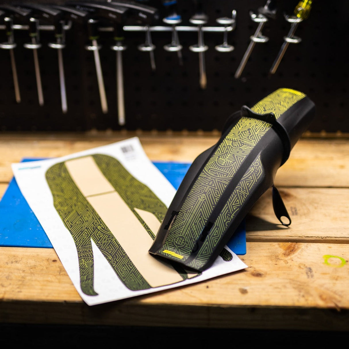 Fox 36/38 Long Bolt-On Fender Decal Kit