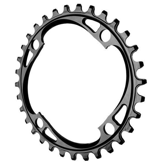 absoluteBLACK 104 Chainring 104BCD 34T - Black - The Lost Co. - Absolute Black - SH34BK - 5110846000807 -