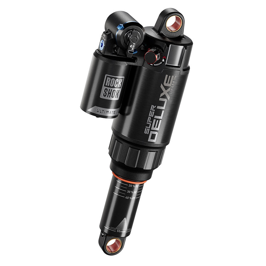 RockShox Super Deluxe Ultimate D1 Rear shock 210x55 Shaft Eyelet: Standard Body Eyelet: Standard Token Loc 3Reb55/Comp34Lockout45 Santa Cruz Hightower 2 3 2019-2024