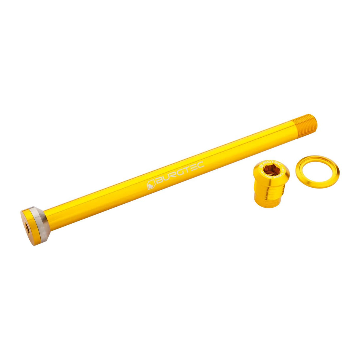 Burgtec Canyon 173mm Rear Axle - Burgtec Bullion Gold - The Lost Co. - Burgtec - 11328 - 724901935475 -