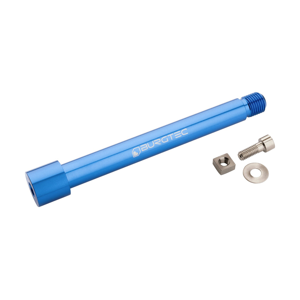 Burgtec Fox 36/38 Axle - 15x110mm - Deep Blue - The Lost Co. - Burgtec - 9913 - 764283660534 -