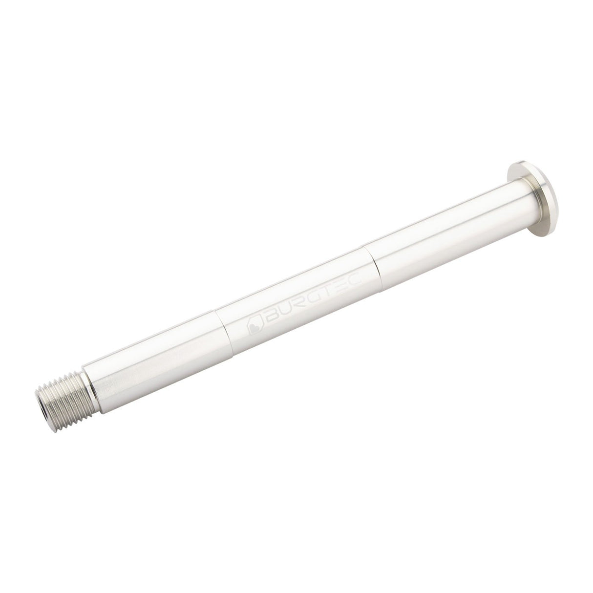 Burgtec Fox Fork Pre-2021 Axle 15x110mm - Rhodium Silver - The Lost Co. - Burgtec - 9417 - 712885686452 -