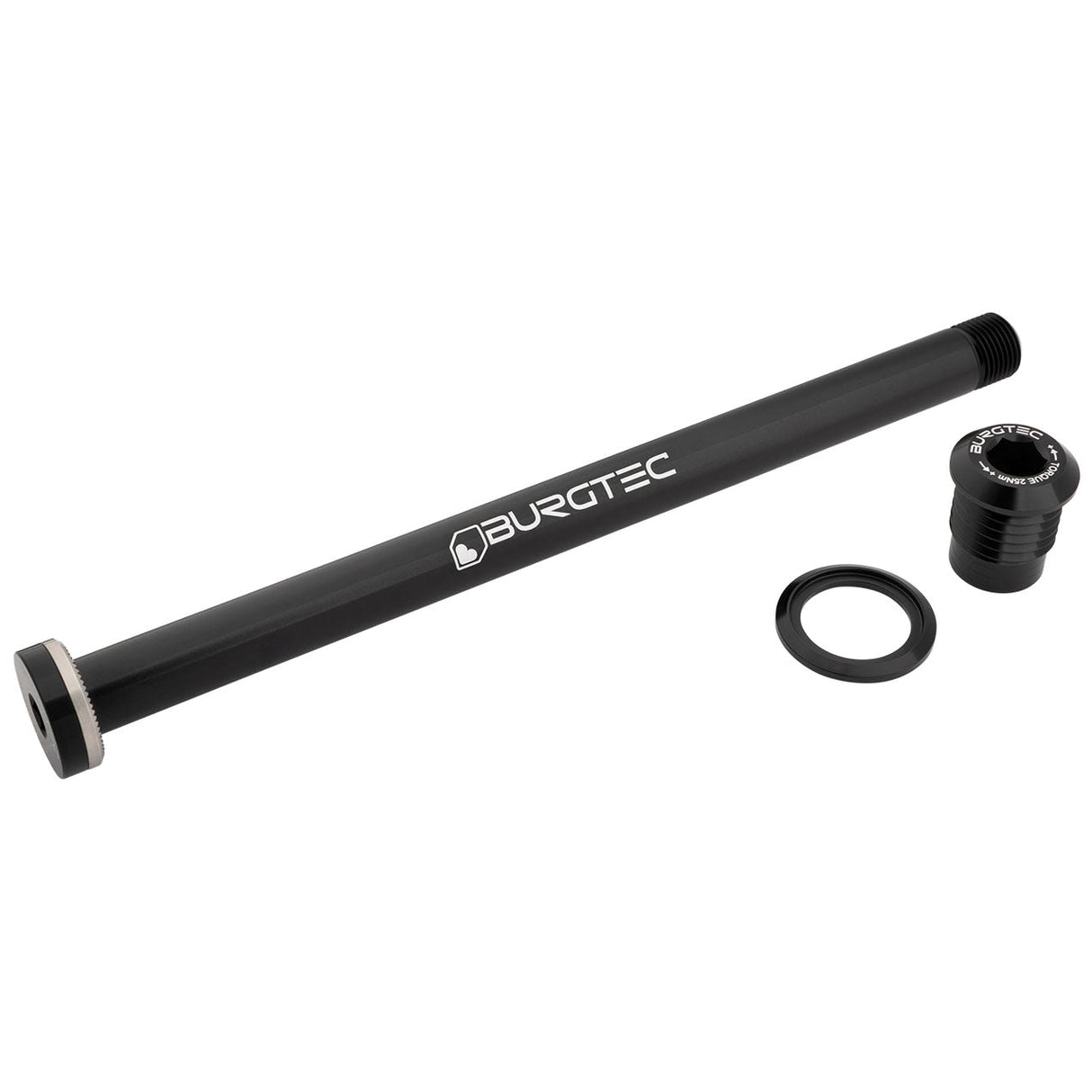 Burgtec Giant 169.5mm Rear Axle - Burgtec Black - The Lost Co. - Burgtec - 14651 - 724901938032 -