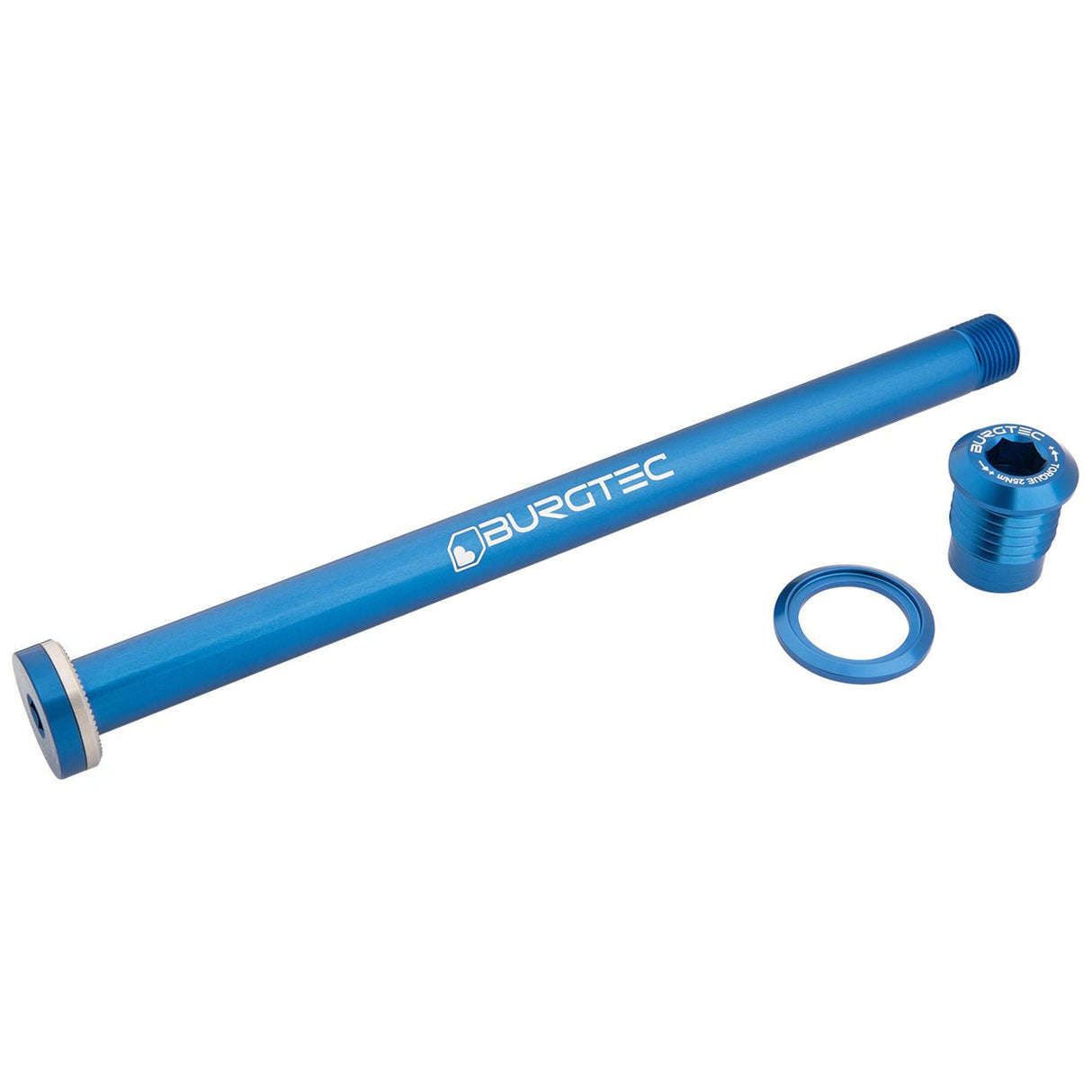 Burgtec Giant 169.5mm Rear Axle - Deep Blue - The Lost Co. - Burgtec - 14653 - 724901938056 -