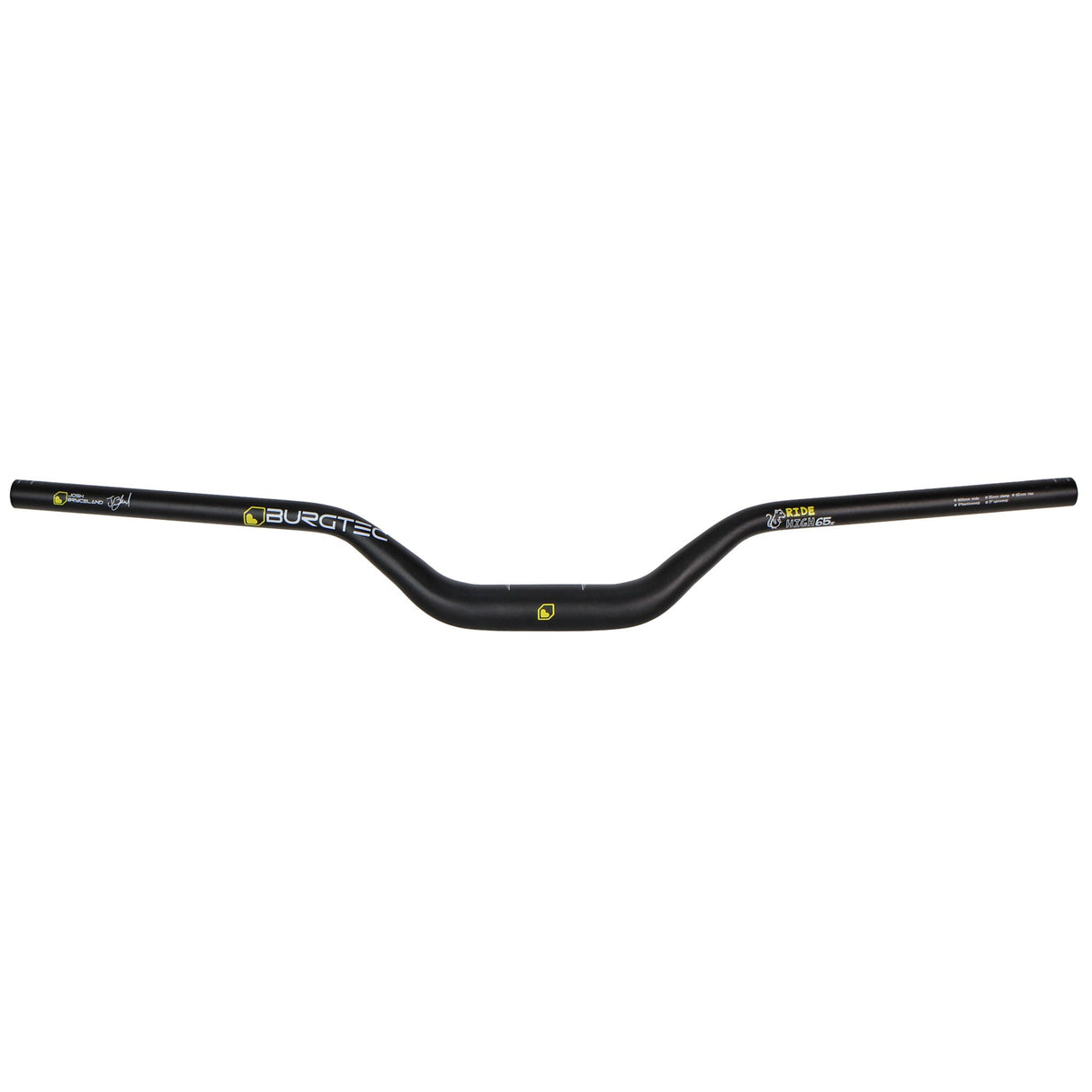 Burgtec Josh Bryceland Ride Wide Riser Bar - 35mm Clamp - 65 mm Rise - 800mm Width - The Lost Co. - Burgtec - 4503 - 724901936281 -