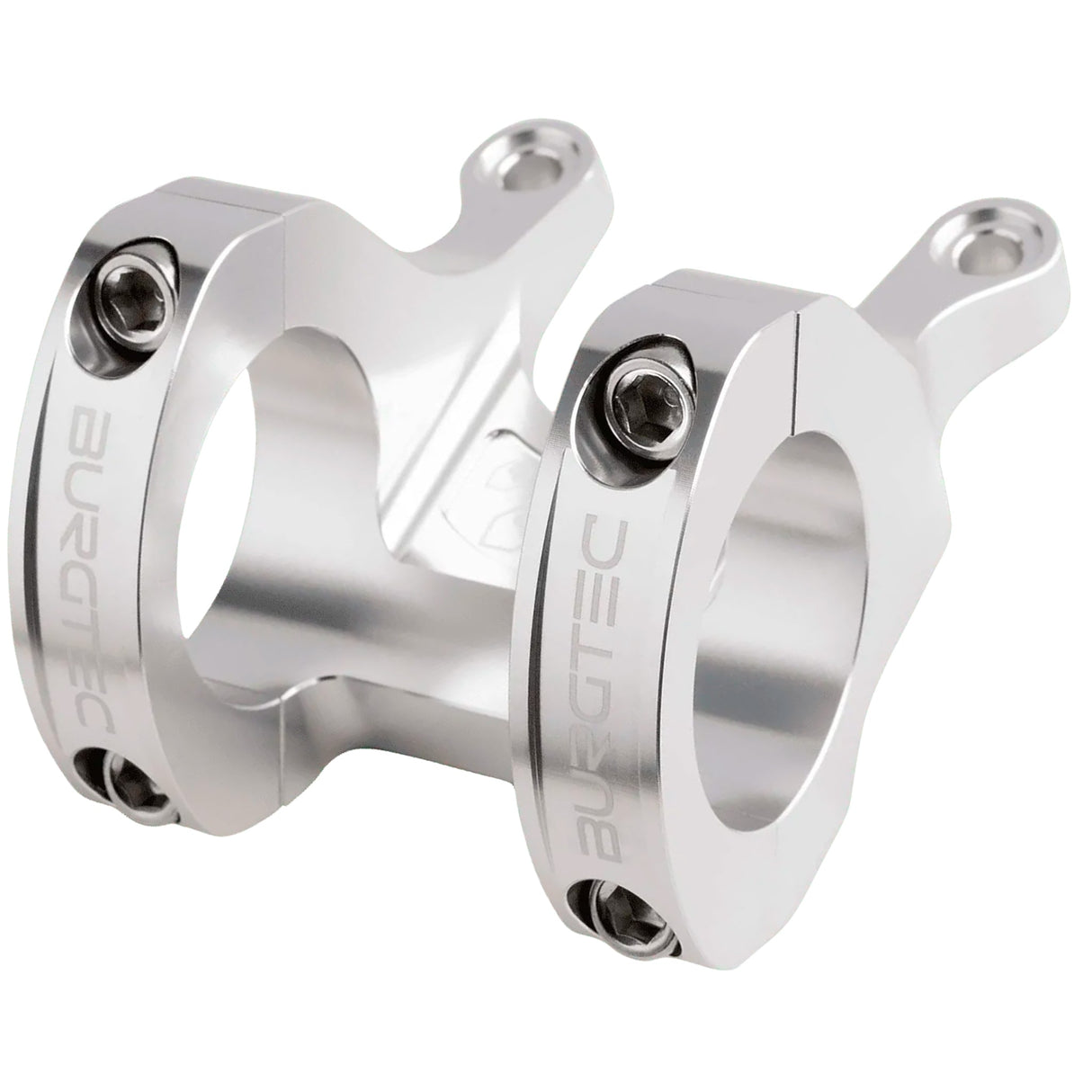 Burgtec MK3 Direct Mount Stem - 50mm - Rhodium Silver - The Lost Co. - Burgtec - 3147 - 712885686322 -
