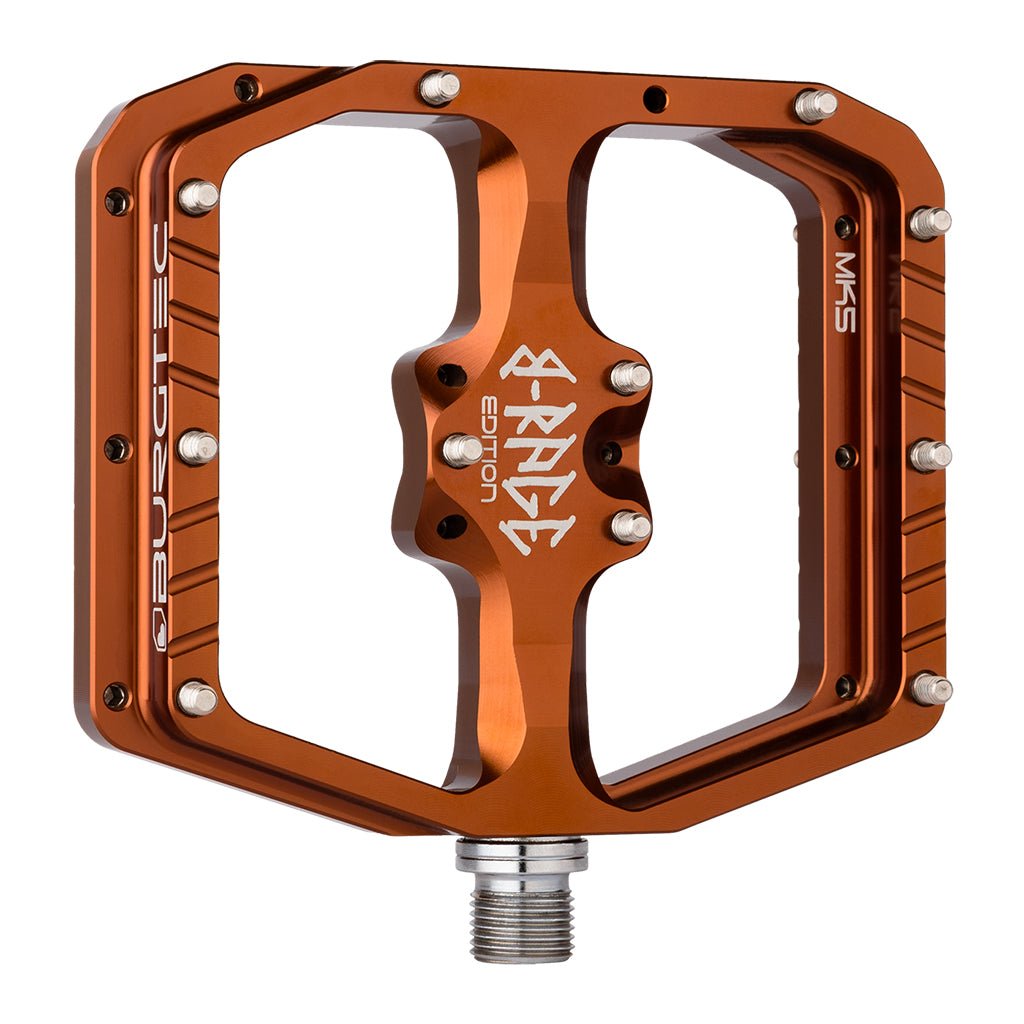 Burgtec Penthouse Flat MK5 B-Rage Edition Pedals - Kash Bronze