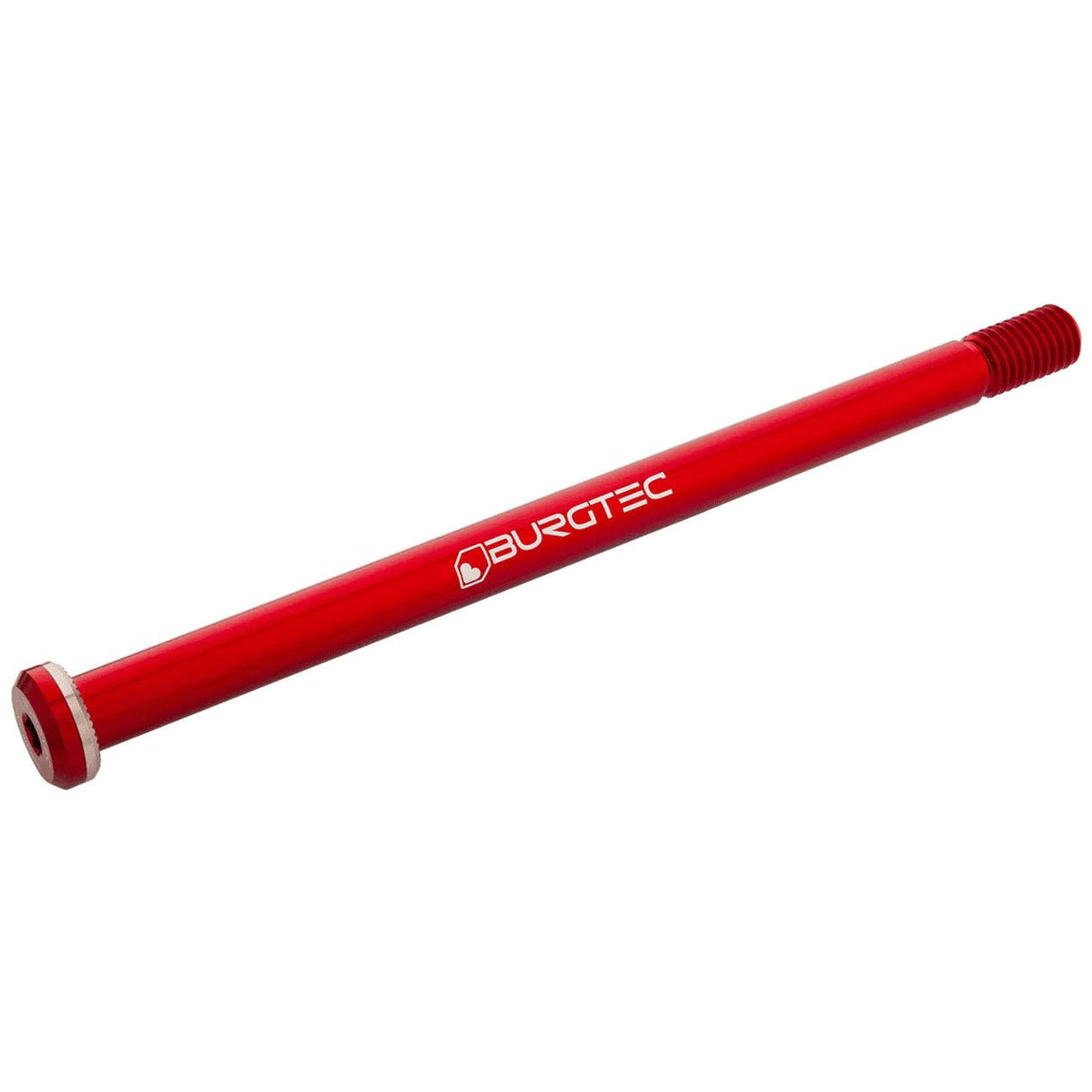 Burgtec Rear Axle - 188mm x 12mm 1.00mm Pitch - Race Red - The Lost Co. - Burgtec - 15162 - 724901938407 -