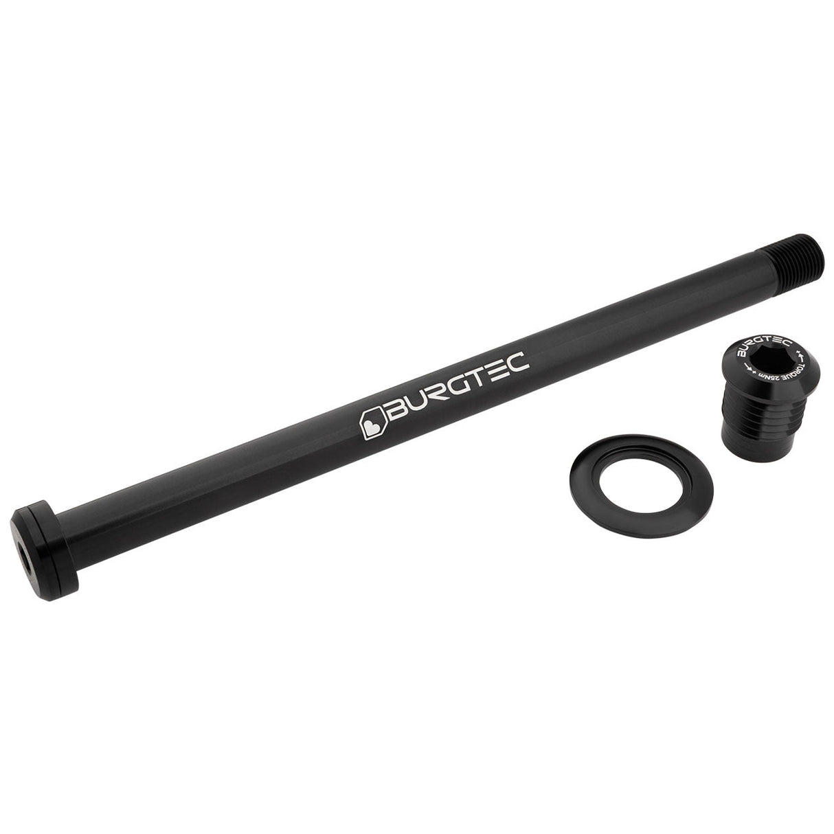 Burgtec Rear Axle - Orbea 186mm - Burgtec Black - The Lost Co. - Burgtec - 14451 - 724901937851 -