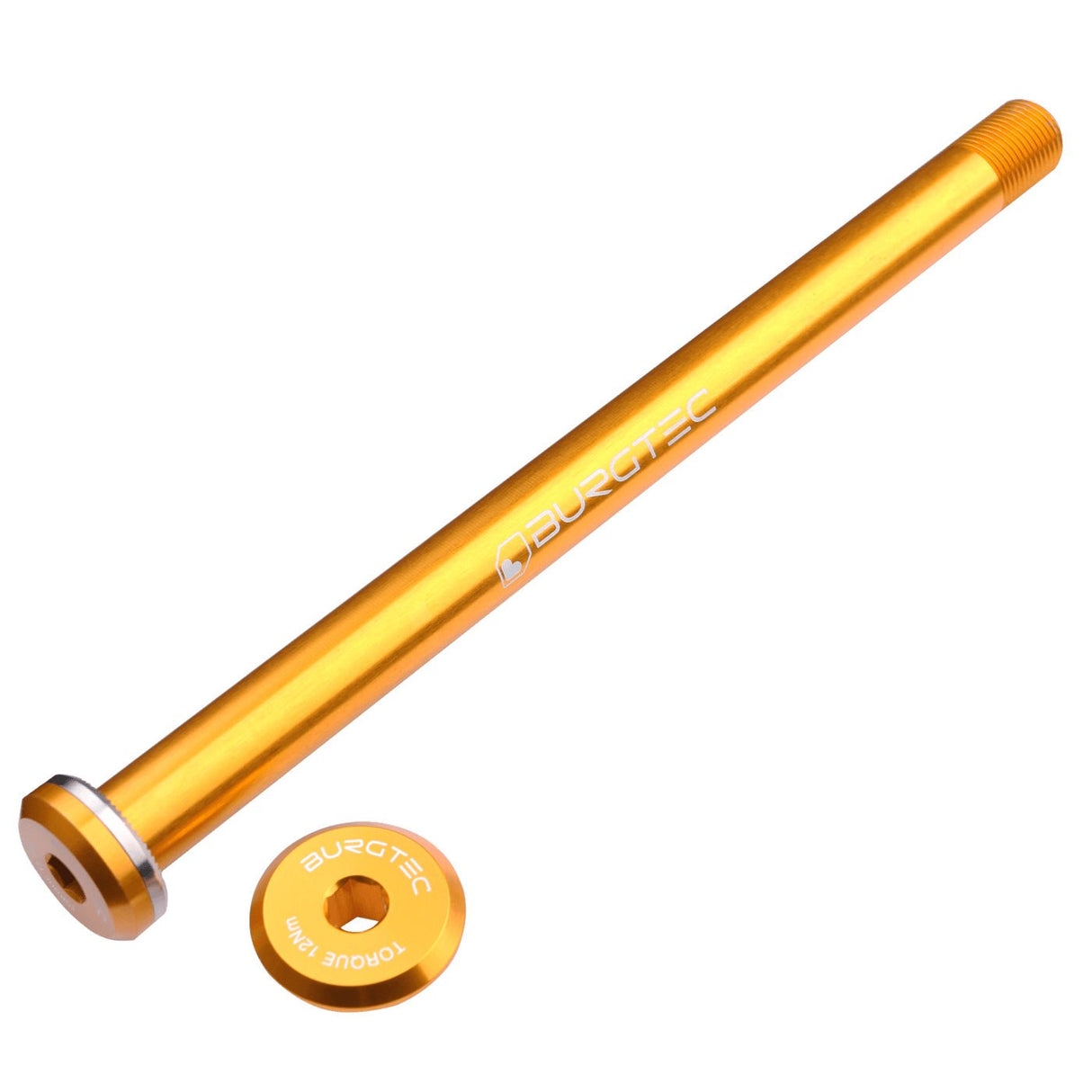 Burgtec Santa Cruz Rear Axle 12x168.5mm - Bullion Gold - The Lost Co. - Burgtec - 9458 - 712885686629 -