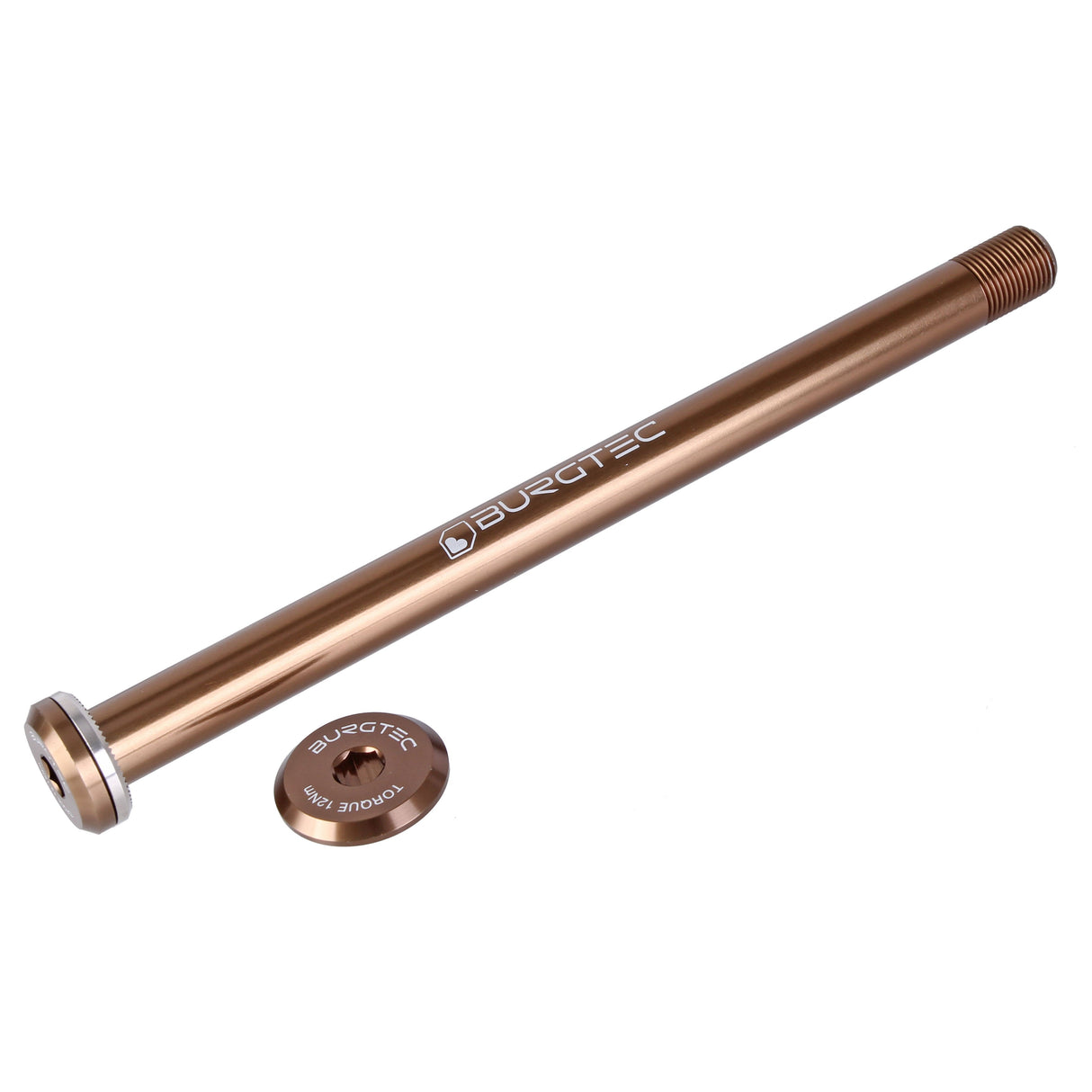 Burgtec Santa Cruz Rear Axle 12x168.5mm Kash Bronze - The Lost Co. - Burgtec - 9455 - 712885686599 -
