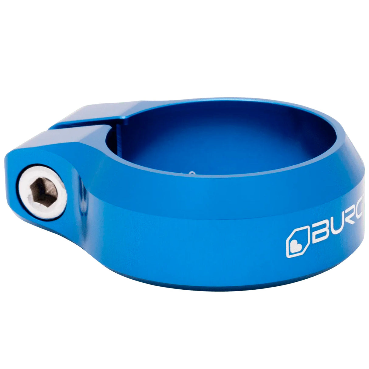 Burgtec Seat Clamp - 34.9mm - Deep Blue - The Lost Co. - Burgtec - 10513 - 764283658562 -