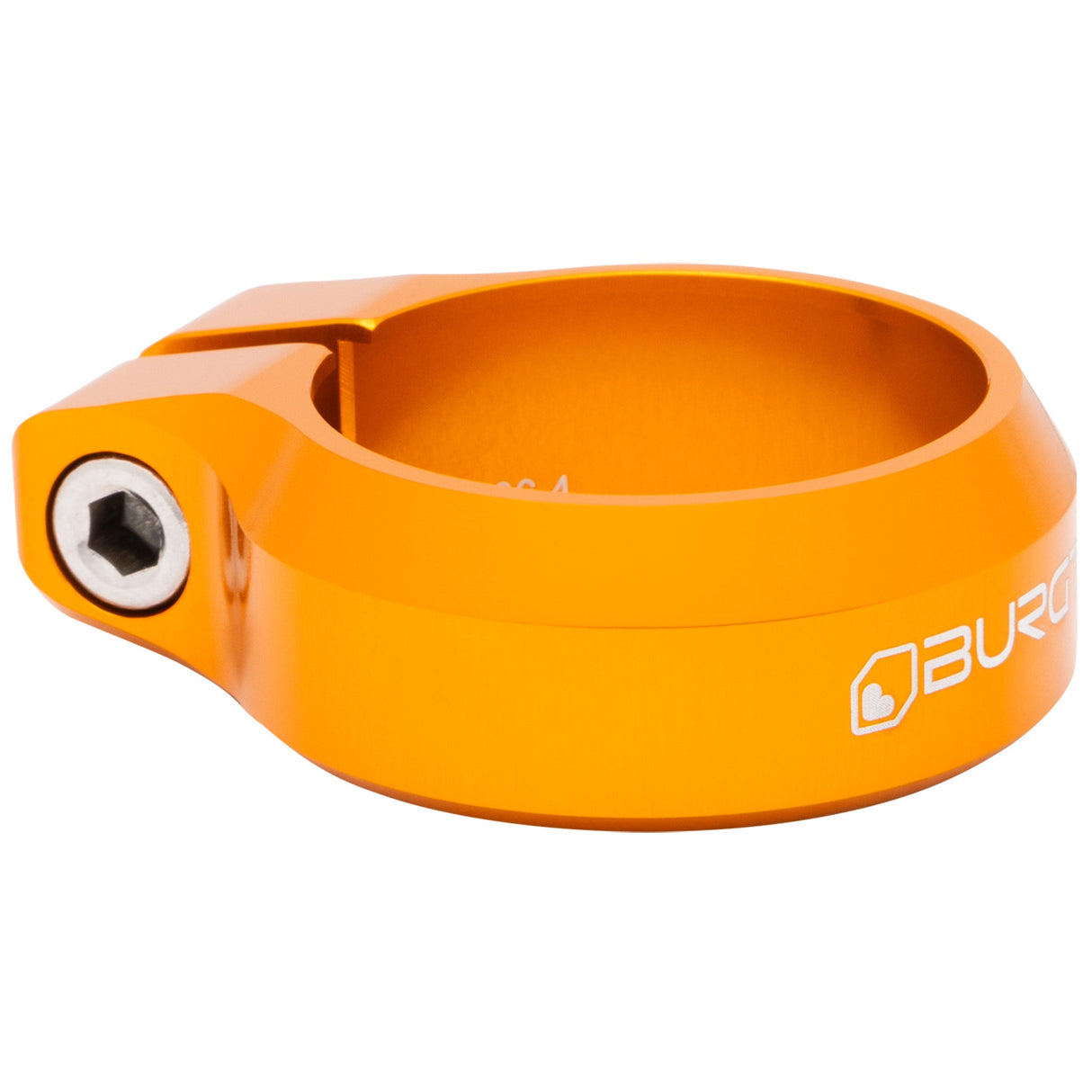 Burgtec Seat Clamp - 36.4mm - Iron Bro Orange - The Lost Co. - Burgtec - 10536 - 764283658685 -