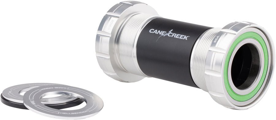 Cane Creek Hellbender 70 Bottom Bracket - 24mm Spindle - Silver - The Lost Co. - Cane Creek - BAI0186S - 840226113418 -
