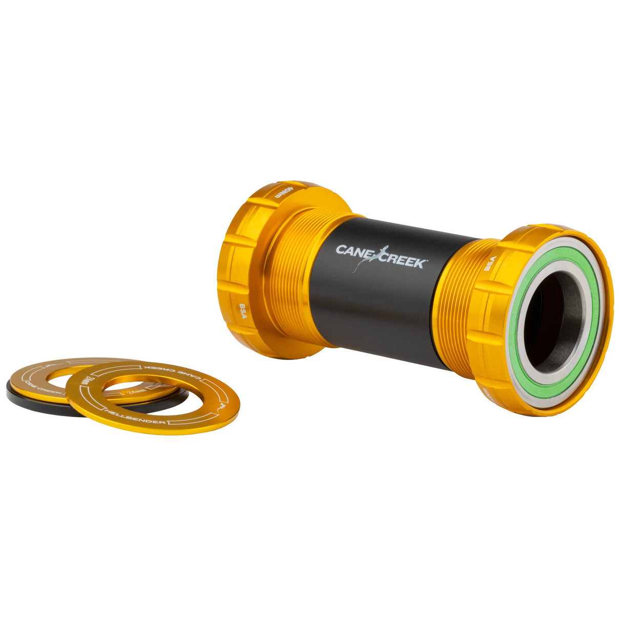 Cane Creek Hellbender 70 - BSA - DUB - 68/73mm - Gold - The Lost Co. - Cane Creek - BAI0156GD - 840226113395 -