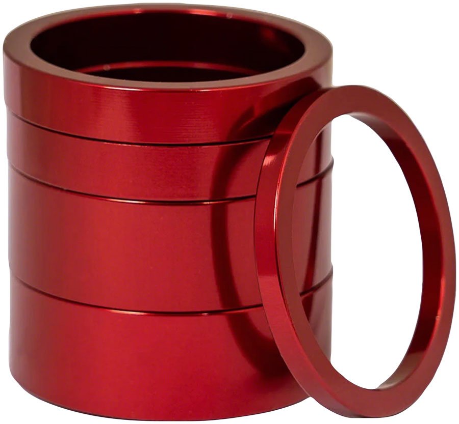 Chris King Headset Spacer Kit 2 - Red - The Lost Co. - Chris King - PHS217R - 841529202175 -
