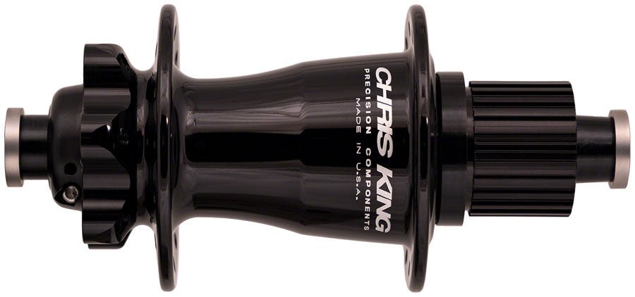Chris King Rear Hub - 12 x 148mm - 6 Bolt - MicroSpline - Black - 28H - The Lost Co. - Chris King - GFB1BB2 - 841529244465 -
