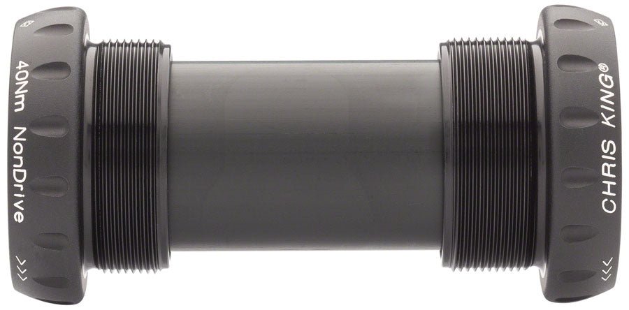 Chris King ThreadFit 24 Bottom Bracket Fit Kit 4 - English For Shimano Hollowtech II - Matte Jet - The Lost Co. - Chris King - FJ0810-4 - 841529103021 -
