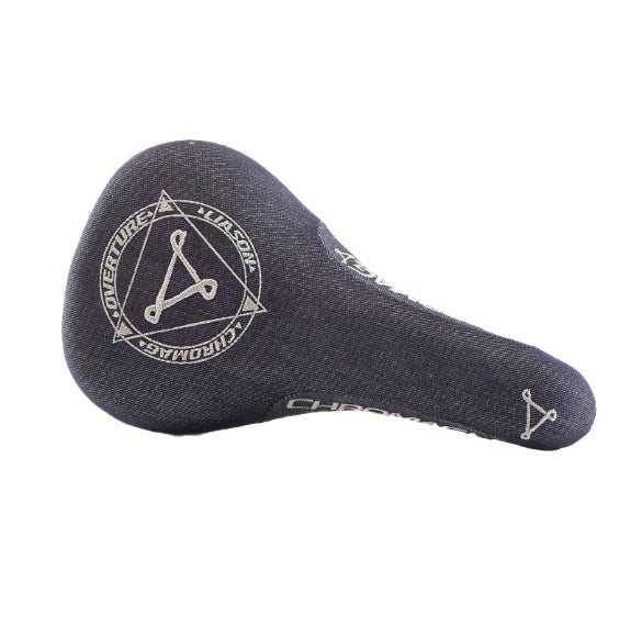 Chromag Overture LTD Saddle CrMo Rails - Denim - The Lost Co. - Chromag - 125-139-009 - 826974057068 -