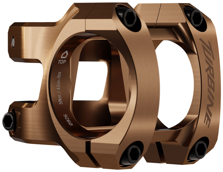 RaceFace Turbine Stem - 32mm 35mm Clamp +/-0 1 1/8" Kashmoney Gold