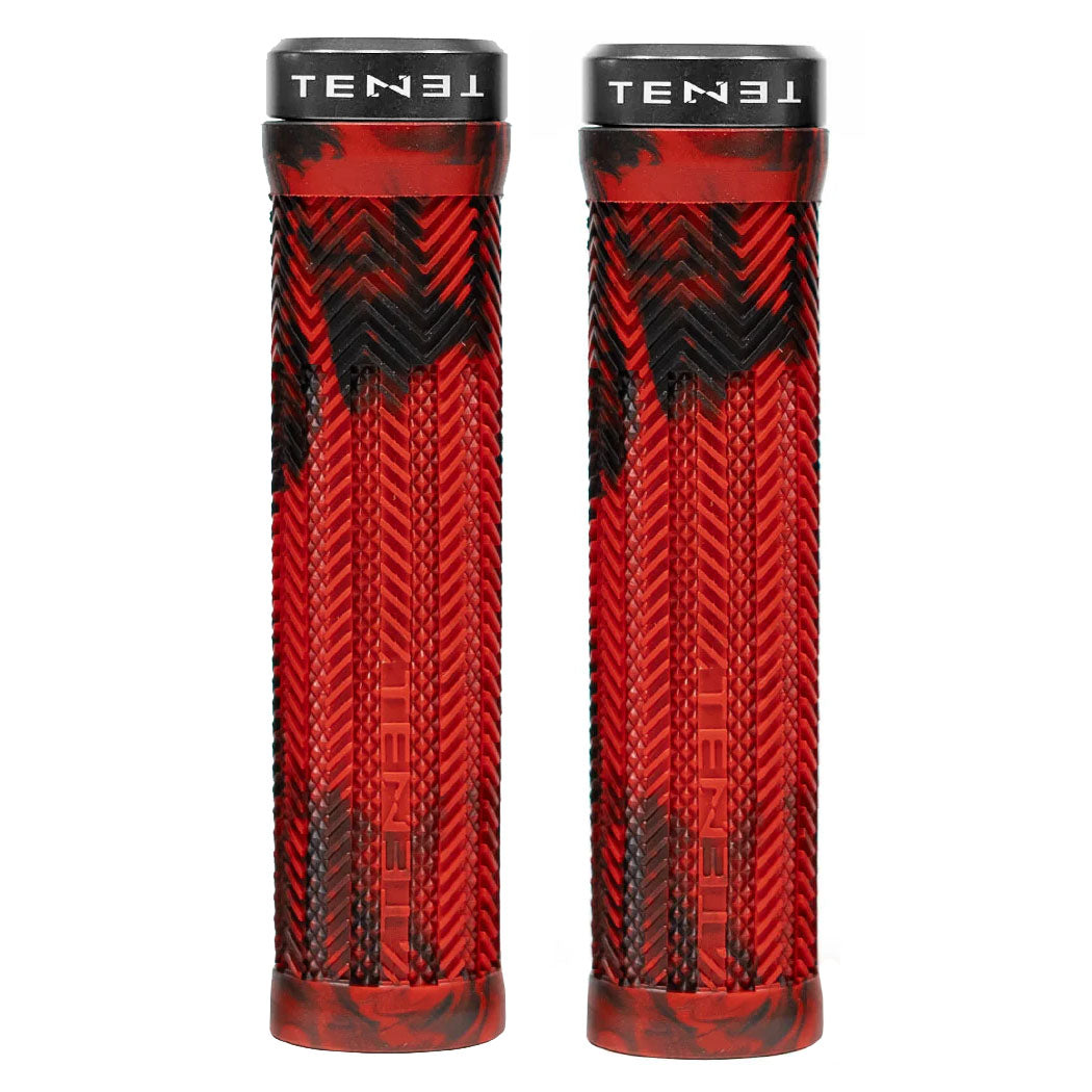 Tenet Icon Lock-On Grips Blood Marble/Onyx