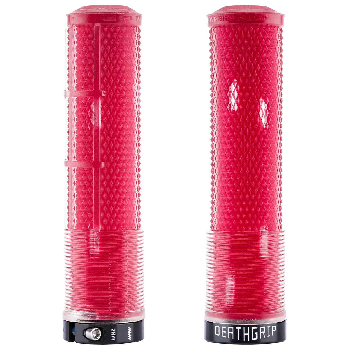 DMR Flangeless Deathgrip2 Thick Clear Red