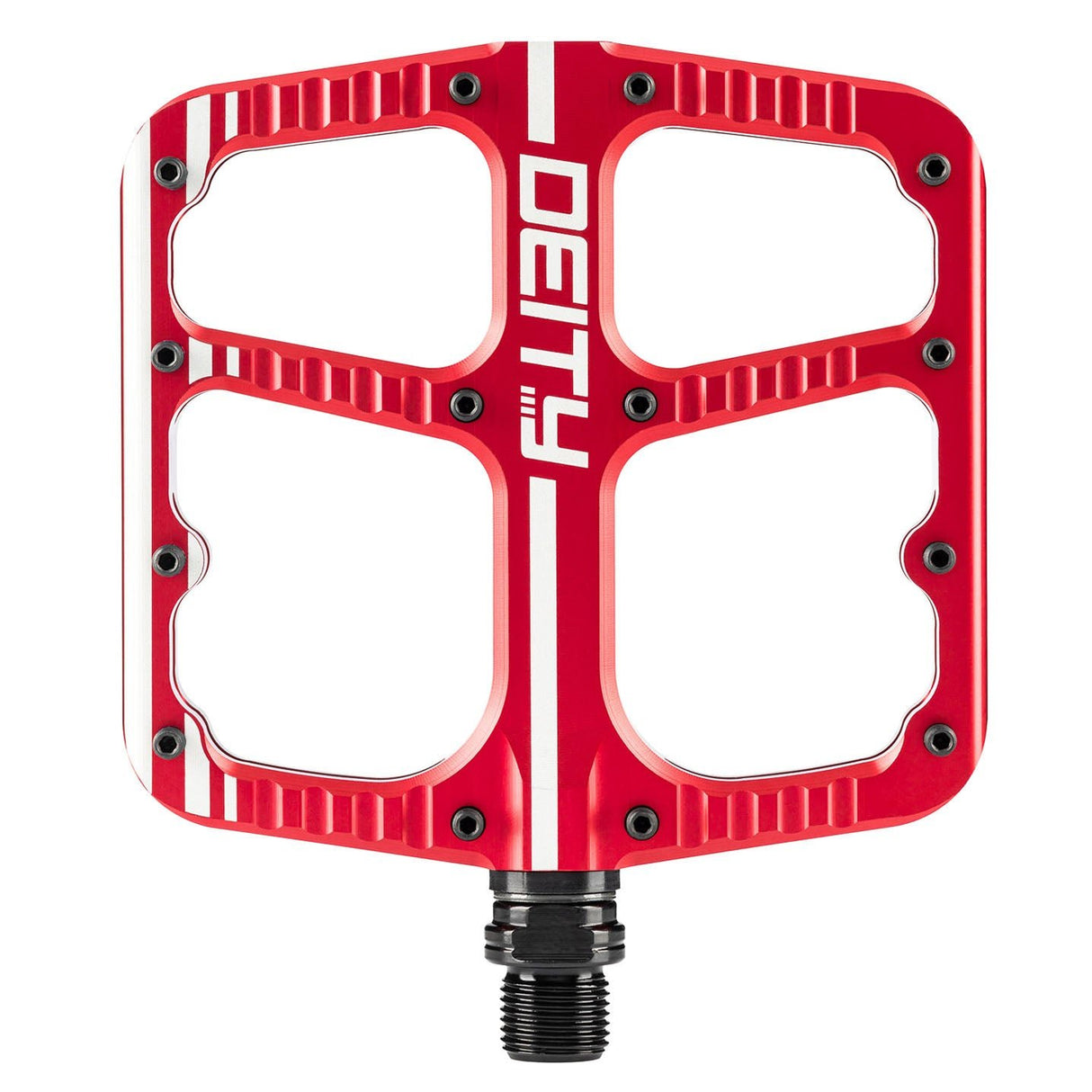 Deity Flat Trak Pedals - Red - The Lost Co. - Deity - 26 - FLT TRK - RD - 817180026146 -