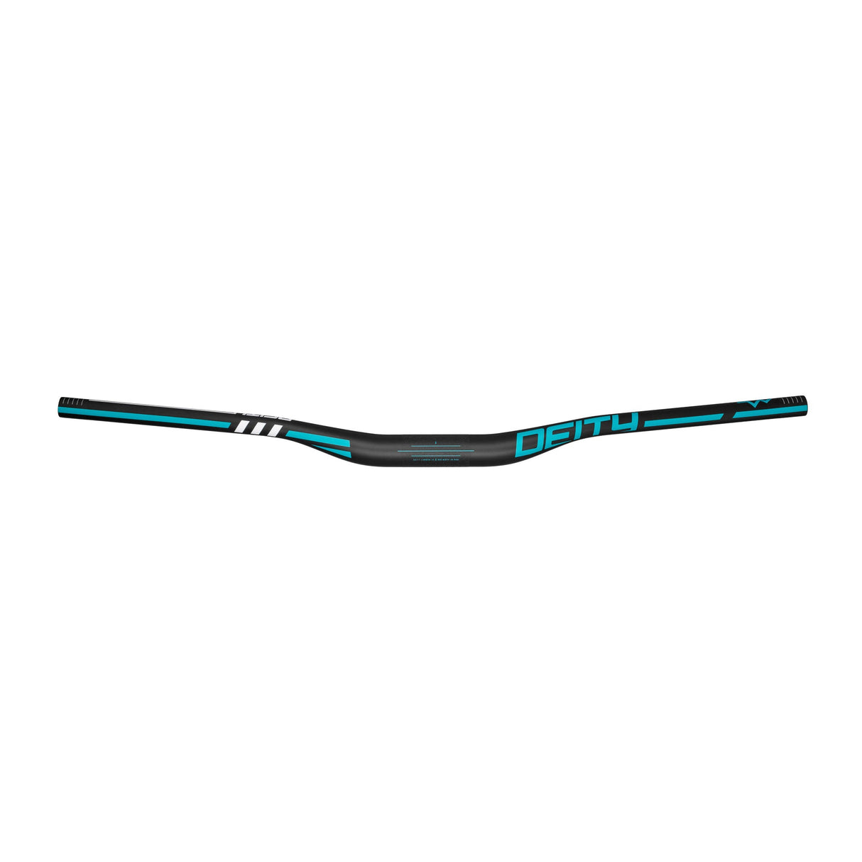 Deity Skywire 35 Carbon Handlebar - 25mm Rise - 800mm Width - 35mm Clamp - Turquoise - The Lost Co. - Deity - 26 - SKWR25 - TQ - 817180023329 -