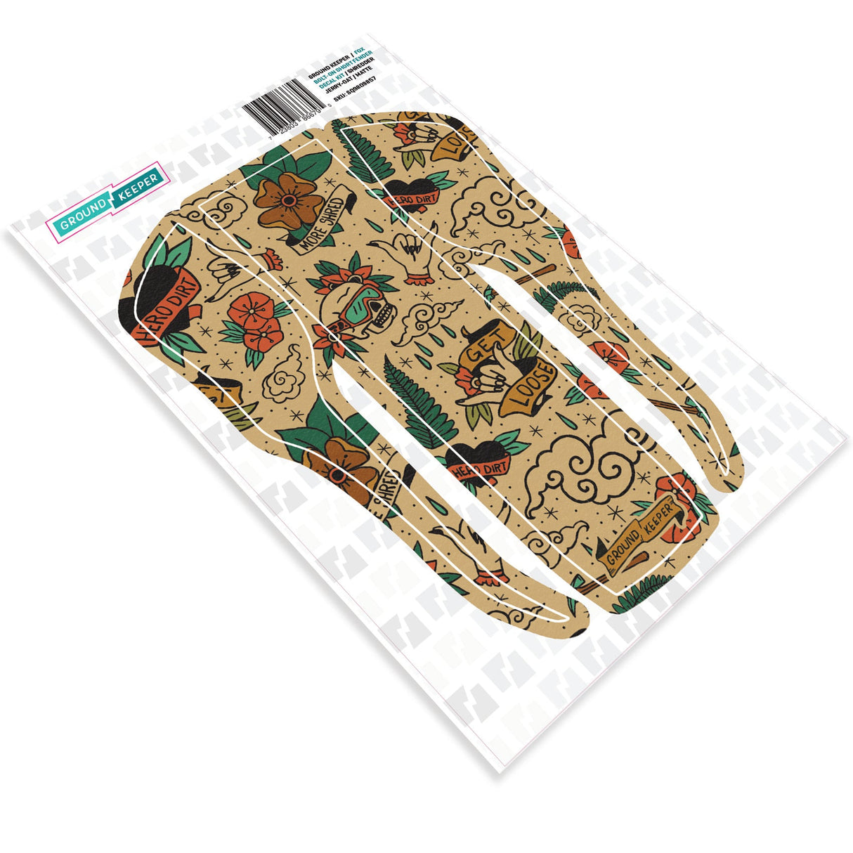 Fox 36/38 Bolt-On Short Fender Decal Kit