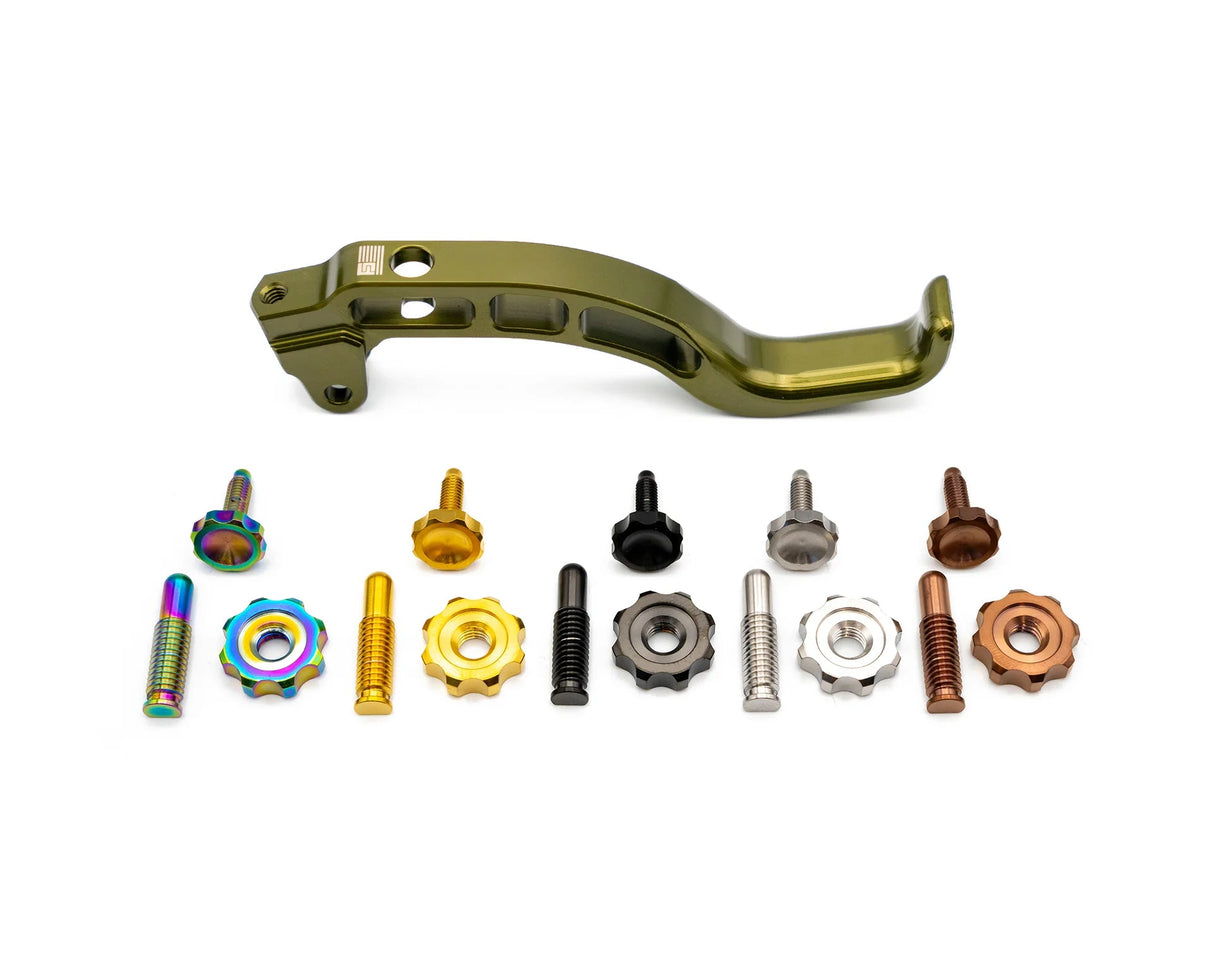 Freedom Coast Magura Brake Levers - OD Green/Silver - The Lost Co. - Freedom Coast - 2002 - 002 - ODGRE103SIL - 810186761622 -
