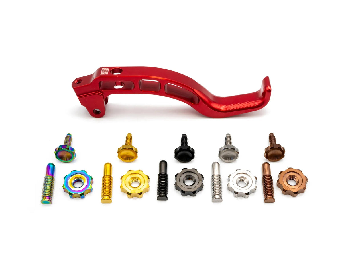 Freedom Coast Magura Brake Levers - Red/Silver - The Lost Co. - Freedom Coast - 2002 - 002 - RED - 103 - SIL - 810186761547 -