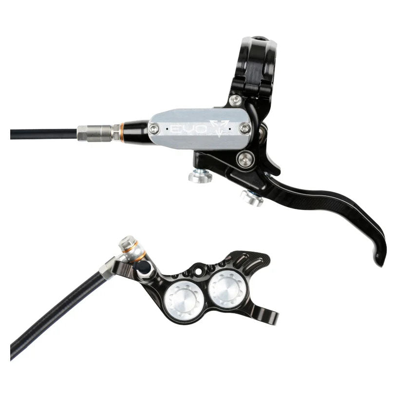 Hope Tech 4 Evo GR4 - Left/Front - Black/Silver - The Lost Co. - Hope - B - HT3401 - B - HT3401 -