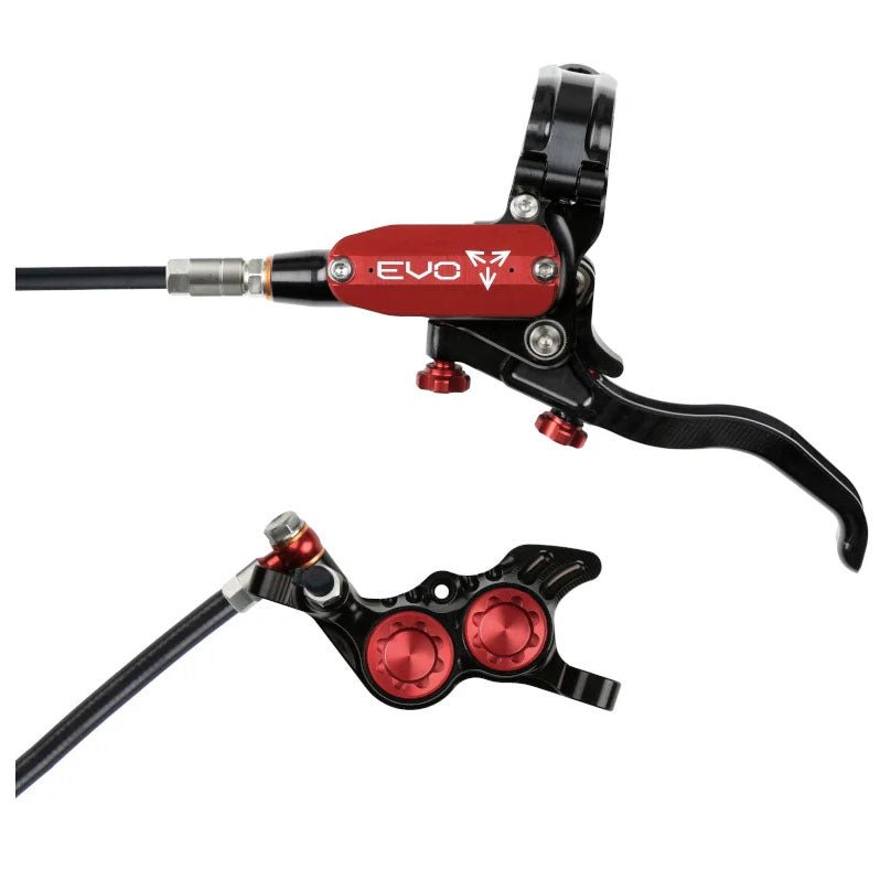 Hope Tech 4 Evo GR4 - Right/Rear - Black/Red - The Lost Co. - Hope - B - HT3427 - B - HT3427 -
