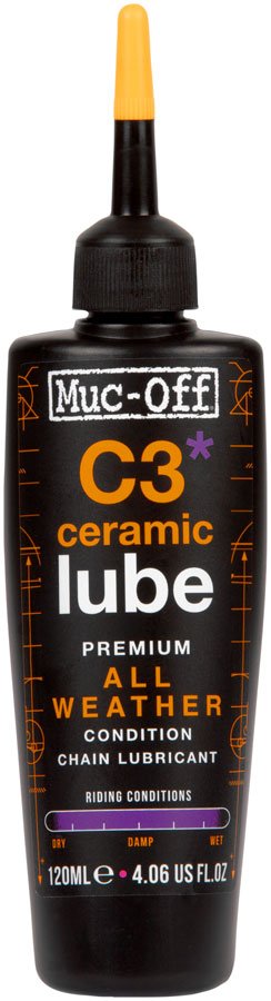 Muc - Off C3 Ceramic All Weather Lube - 120ml - The Lost Co. - Muc - Off - 21467 - 5037835225068 -