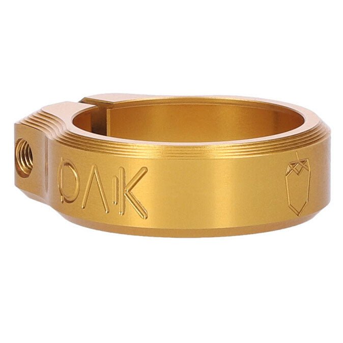 OAK Components Orbit Seatpost Clamp - 34.9mm Inner Diameter - Gold - The Lost Co. - OAK Components - 09 - 000 - A01 - E05 - 4262418010965 -