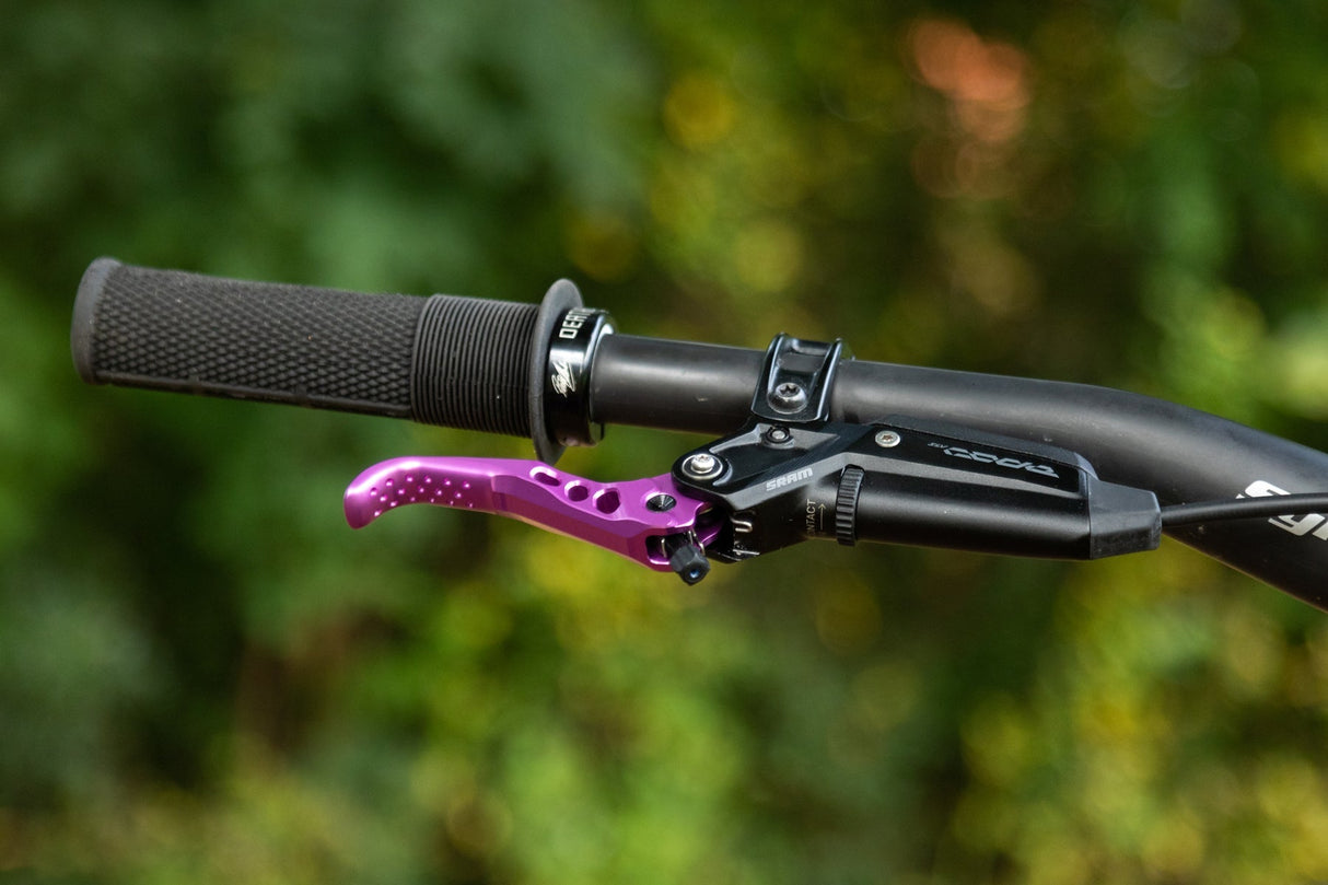 OAK Components SR Brake Lever Blade 2 Piece Kit - SRAM - Purple - The Lost Co. - OAK Components - 28 - 000 - A01 - E06 - 4262418012044 -