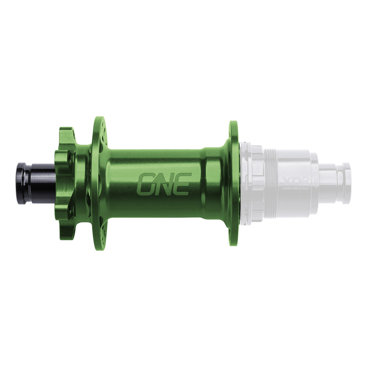OneUp Components Rear Hub - 12x148mm - 28h - Dark Green - No Freehub - The Lost Co. - OneUp Components - 1C0743DGR - 628219407122 -