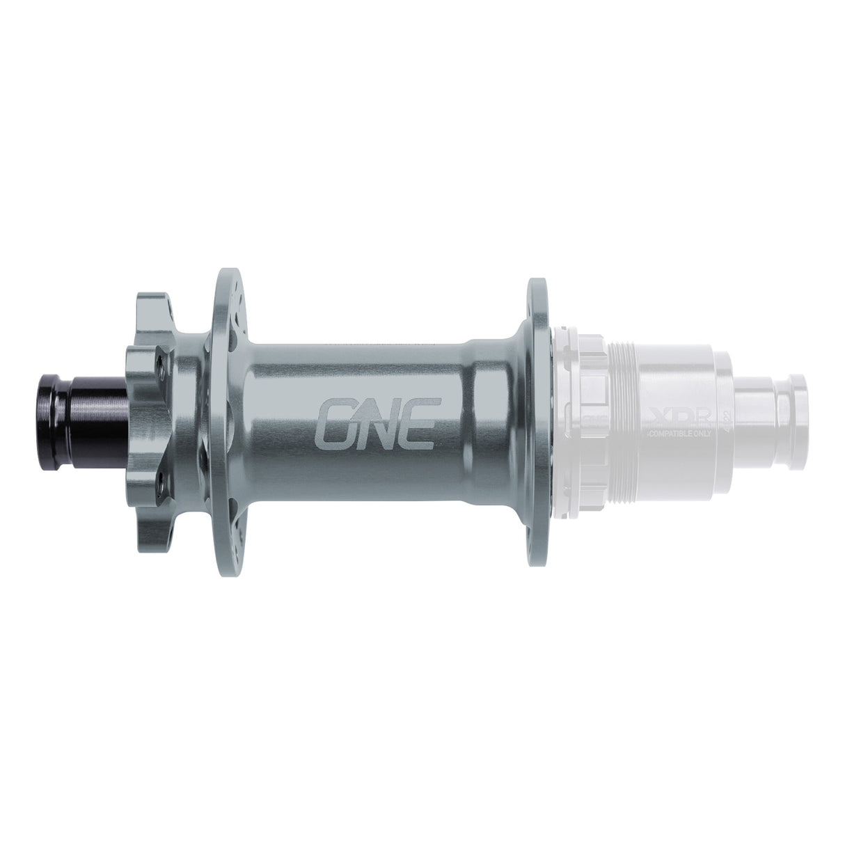 OneUp Components Rear Hub - 12x148mm - 6 - Bolt - 28h - Gray (No Freehub) - The Lost Co. - OneUp Components - 1C0743GRY - 628219406958 -