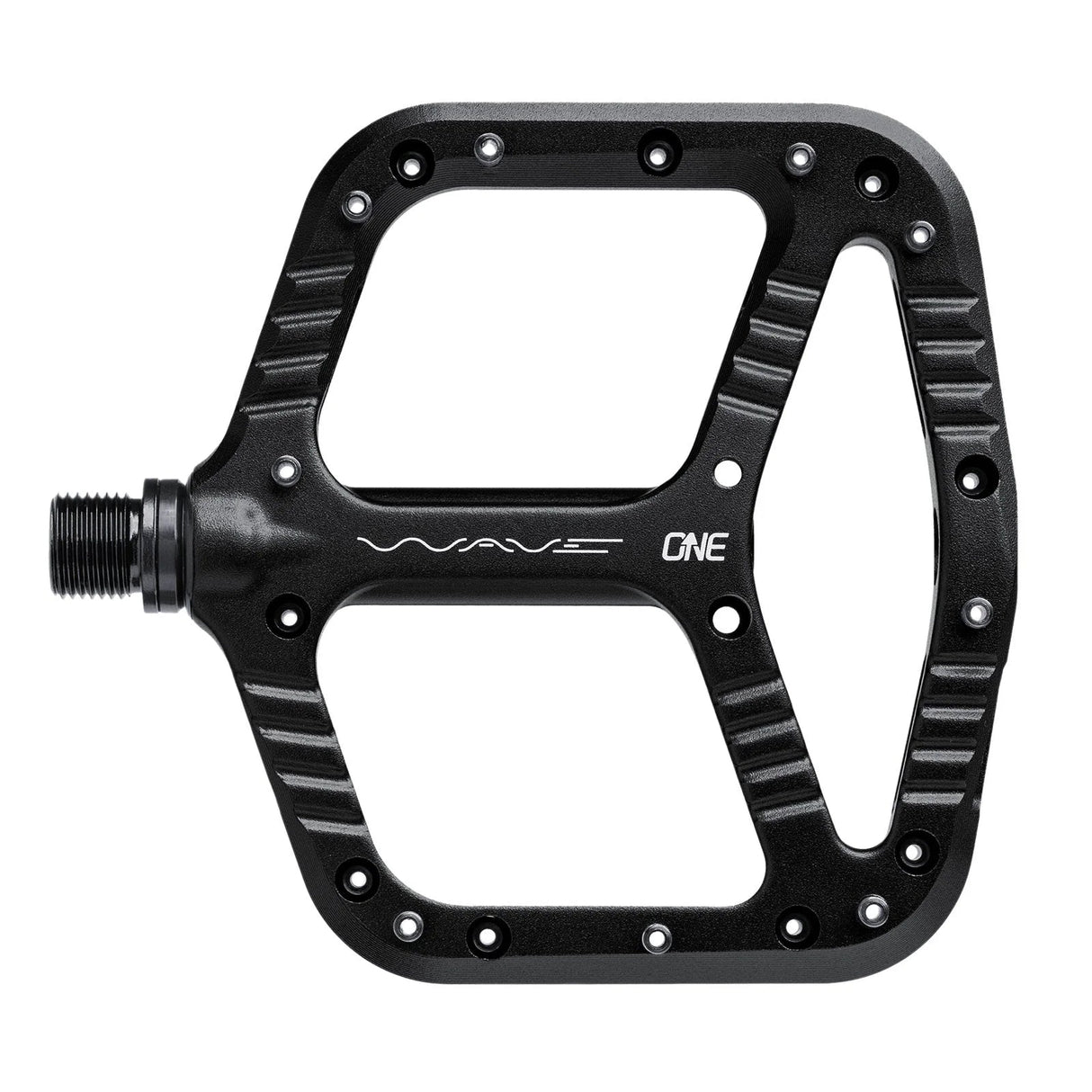 OneUp Components Wave Pedals - The Lost Co. - OneUp Components - 1C1010BLK - 0628219407399 - Black -