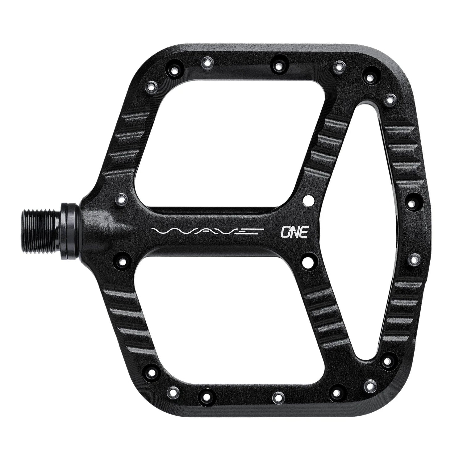 OneUp Components Wave Pedals - The Lost Co. - OneUp Components - 1C1010BLK - 0628219407399 - Black -