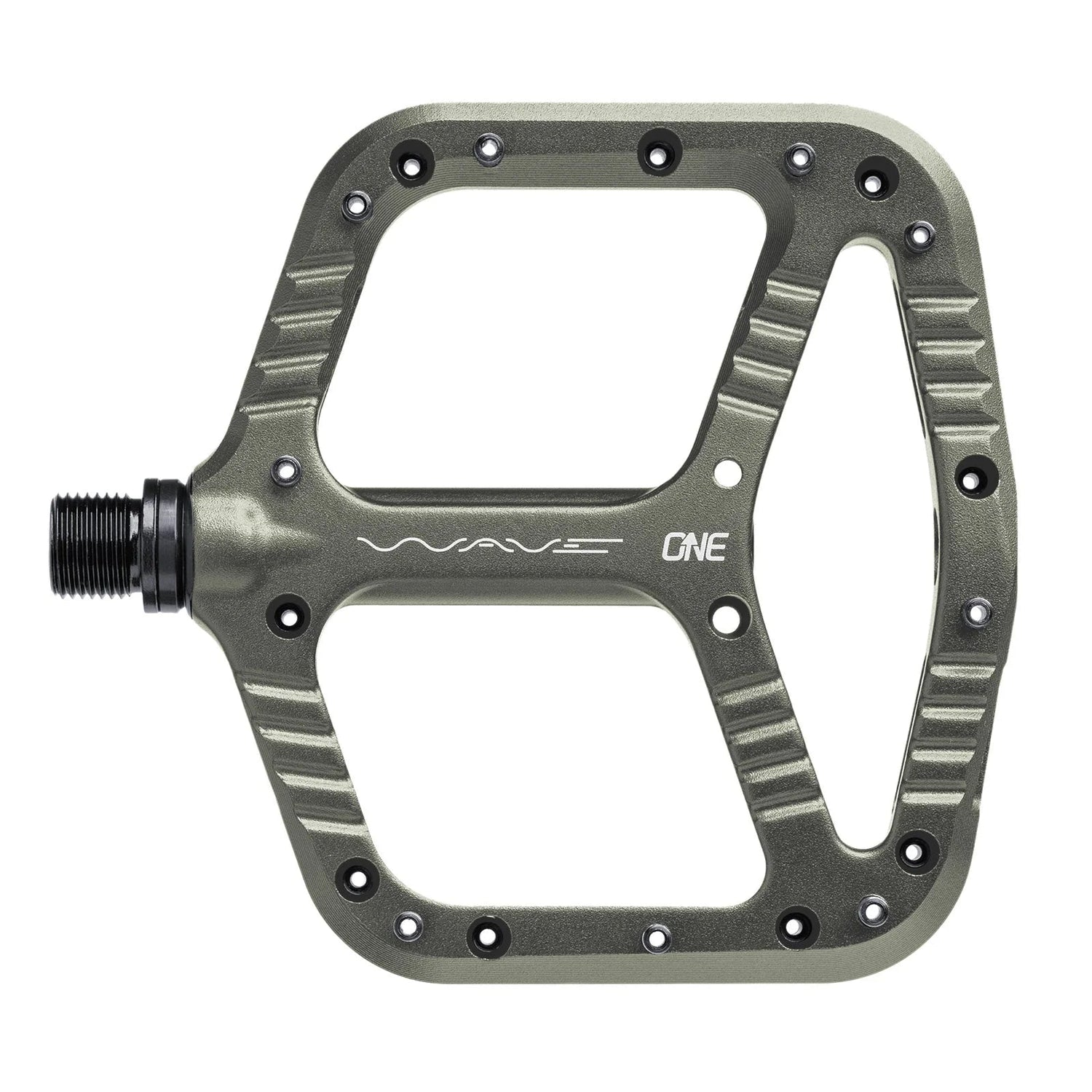 OneUp Components Wave Pedals - The Lost Co. - OneUp Components - 1C1010GRY - 0628219407429 - Grey -