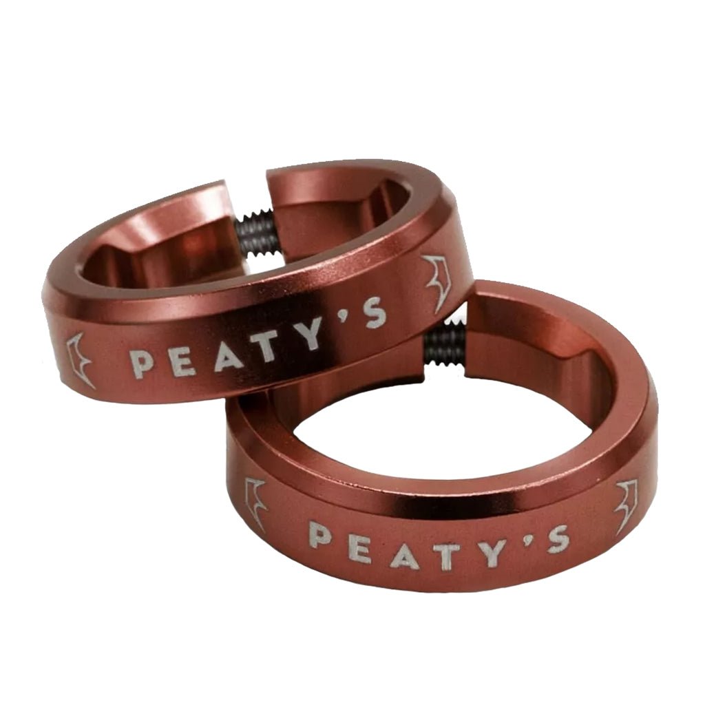 Peaty's Monarch Grip Lockrings - Pair - Red - The Lost Co. - Peaty's - PGM - LCK - RNG - RED - 10 - 5060541588219 -
