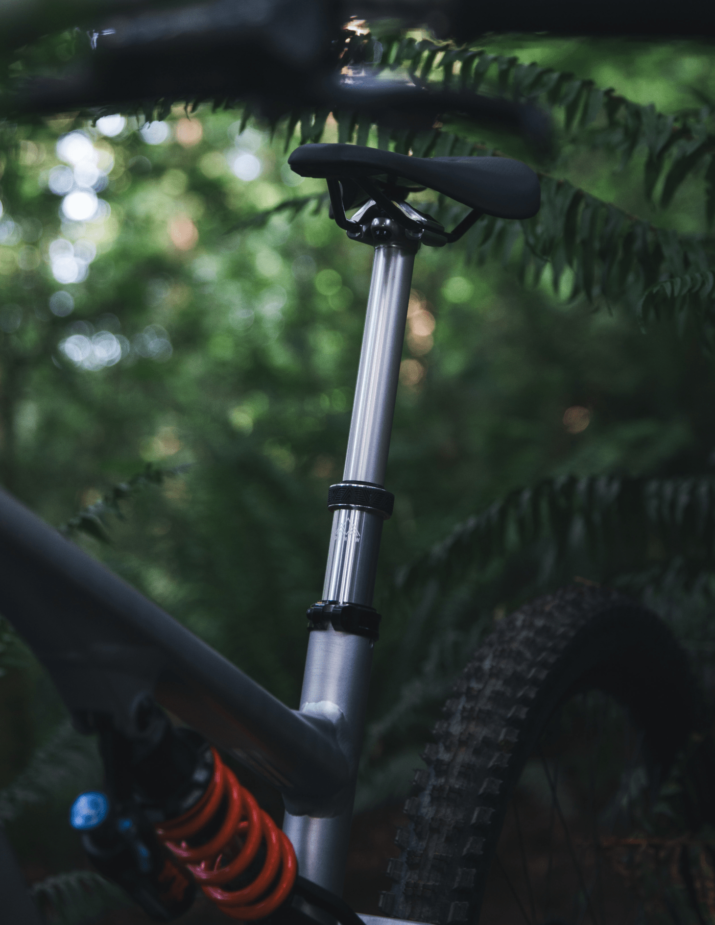 PNW Components Loam Dropper Post - Gen 2 - Silver - The Lost Co. - PNW Components - DP - LM2 - 309 - 125 - SL - 810035877146 - 30.9 mm - 125 mm