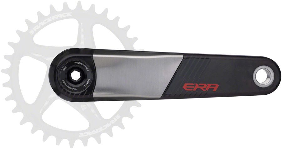 RaceFace ERA Carbon Crankset - 170mm Length - CINCH Interface - 136mm Spindle - Red - The Lost Co. - Race Face - CK23ERA136ARM170P185 - 821973462271 -
