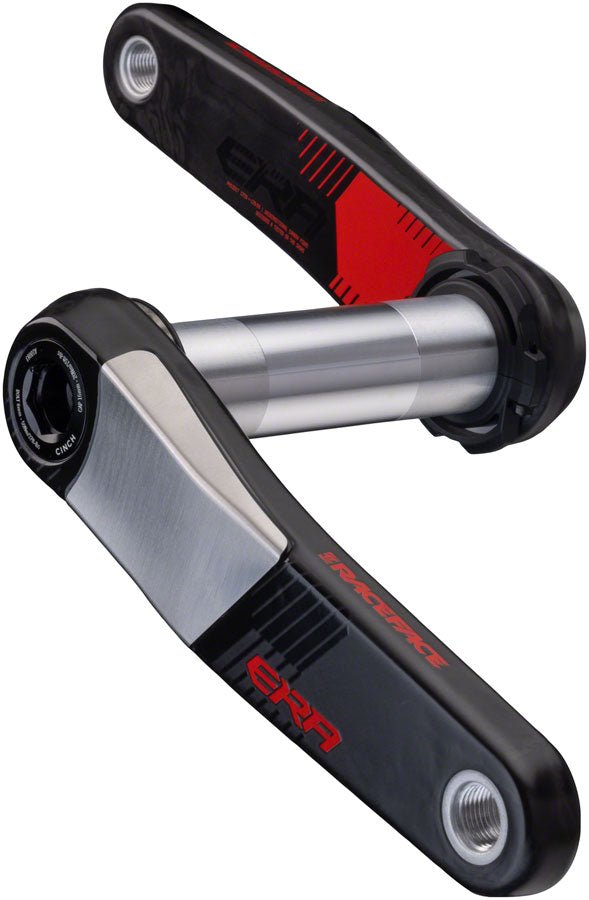 RaceFace ERA Carbon Crankset - 170mm Length - CINCH Interface - 136mm Spindle - Red - The Lost Co. - Race Face - CK23ERA136ARM170P185 - 821973462271 -